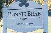 Bonnie Brae Sign